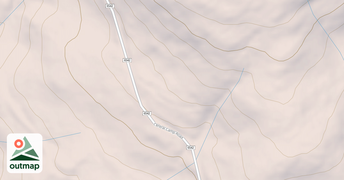 Map of CENTRAL CAMP T4