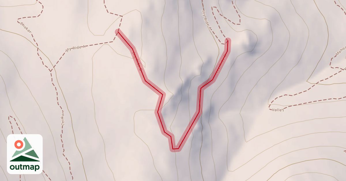 Map of Joy Ride B