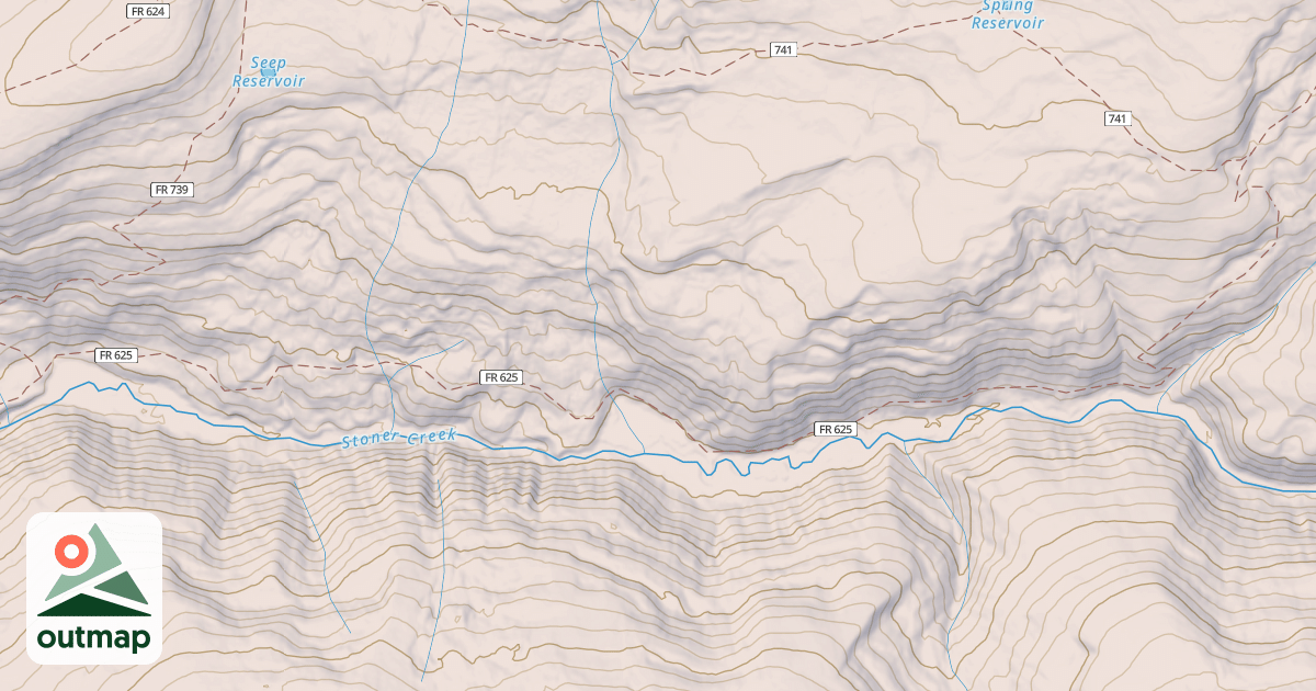 Map of Stoner Creek
