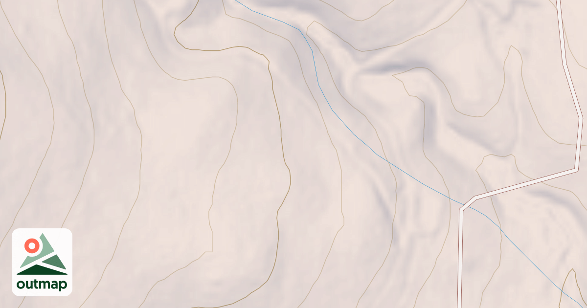 Map of BERNARD DIGGINGS SPUR J