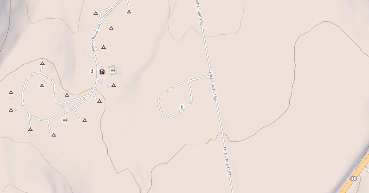 Map preview of CEDAR SPRINGS TRAILER D*