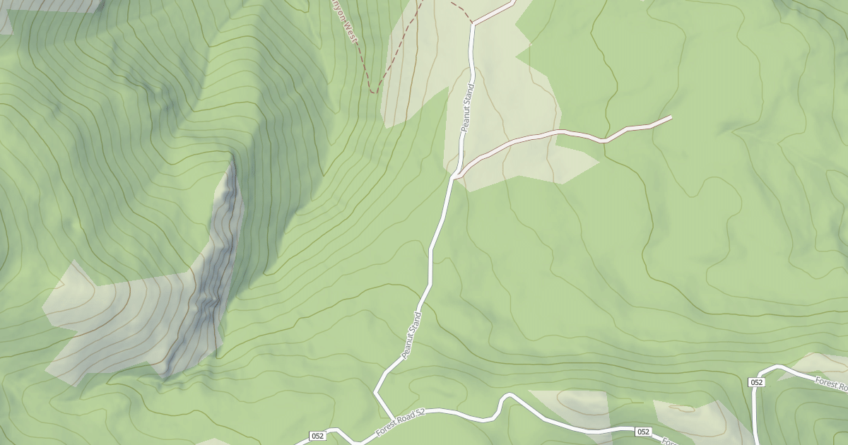 Map preview of PEANUT STAND