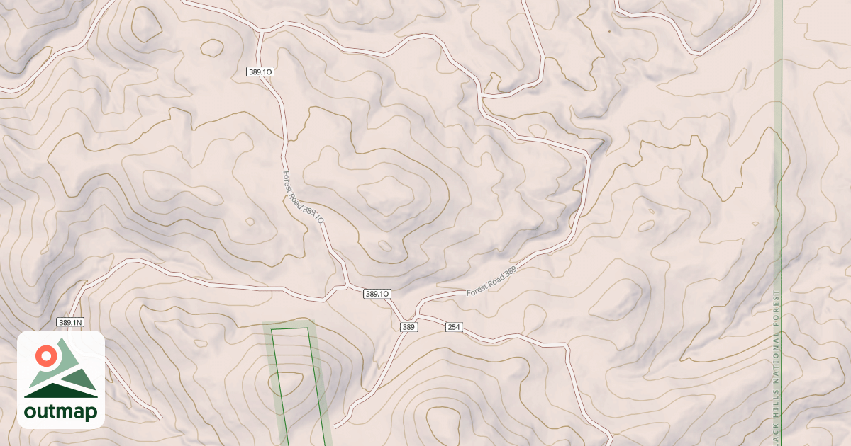 Map of BURNT FORK