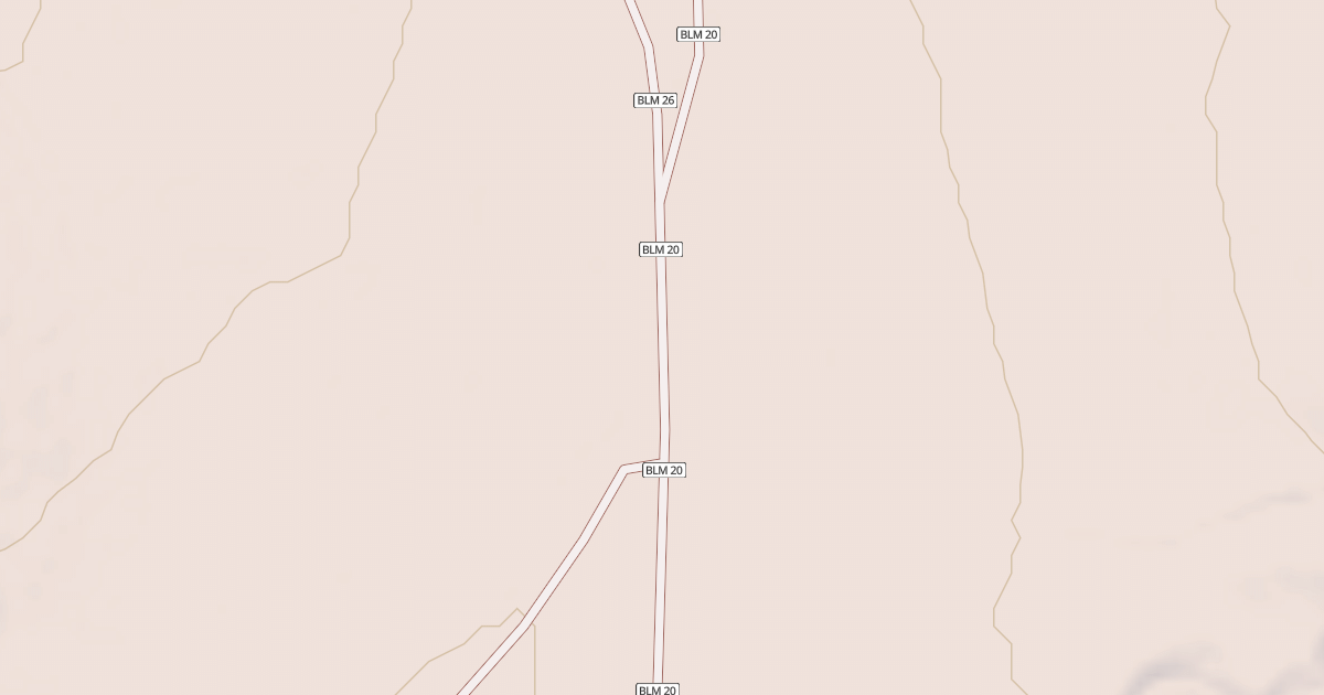 Map preview of BLM National GTLF Public Motorized Roads 20c6d10a-d64f-4cb1-8f4f-42699b82a34f