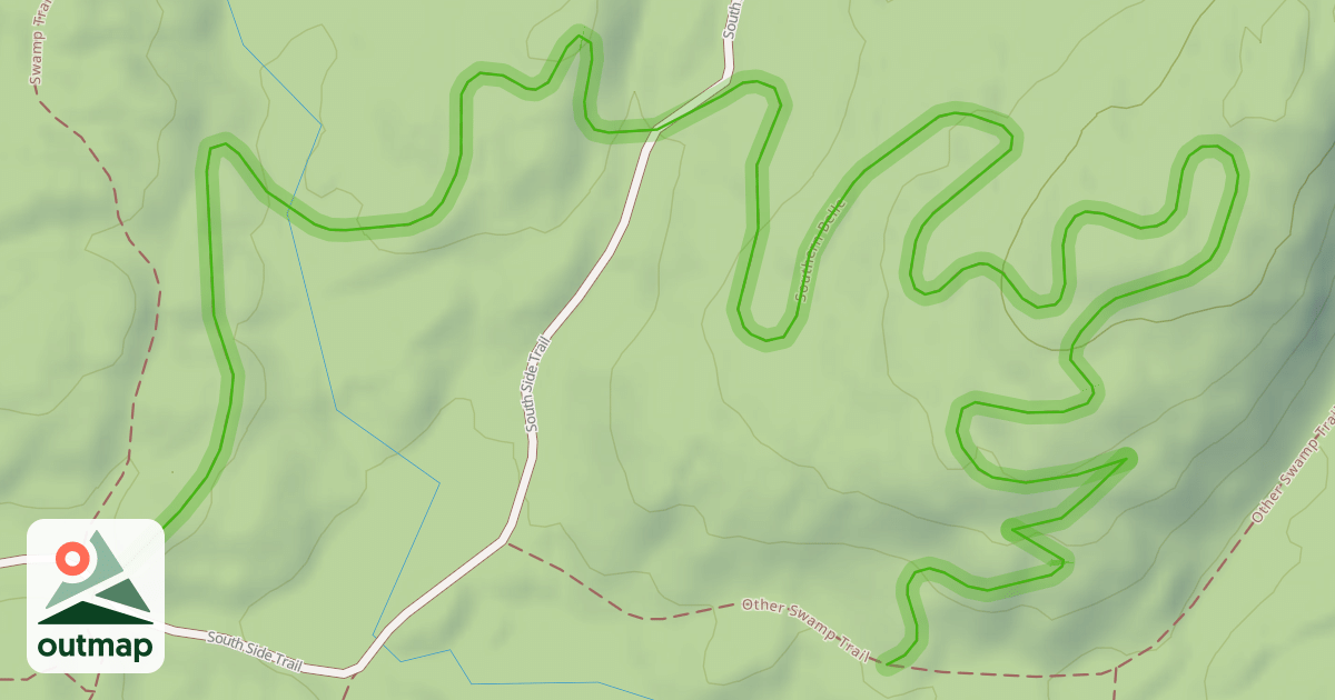 Map of Southern Belle
