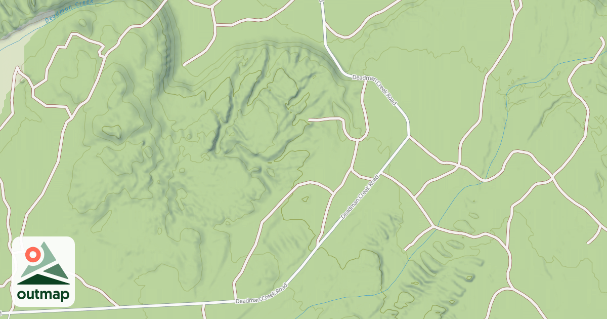 Map of C-Crater Flat/Deadman Creek Sm