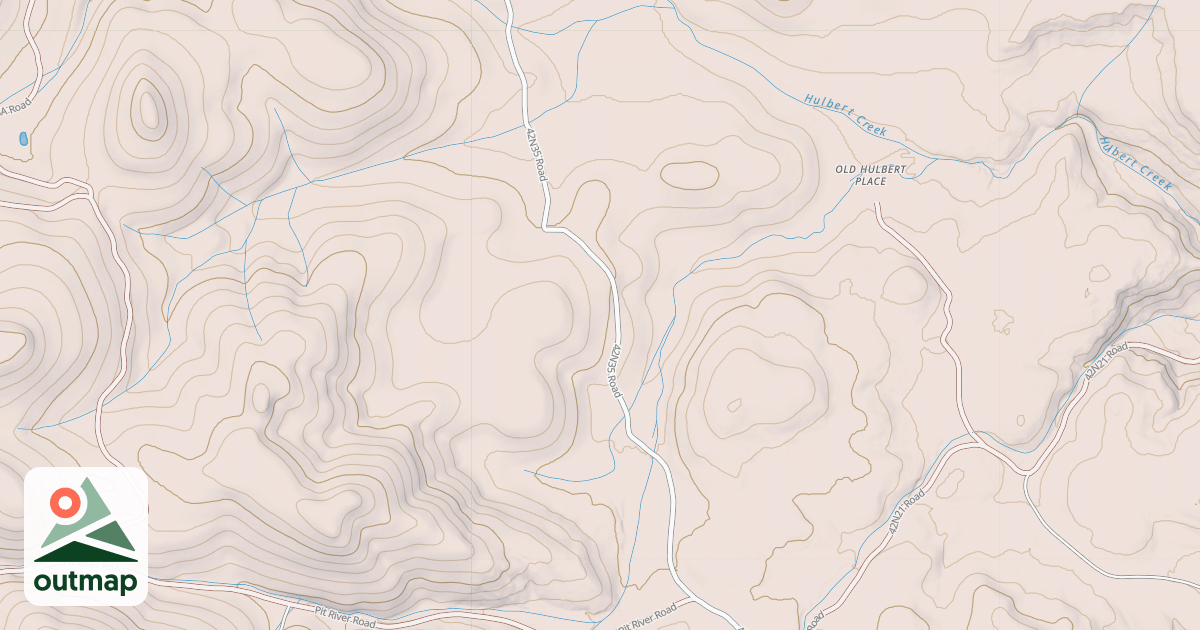 Map of HULBERT