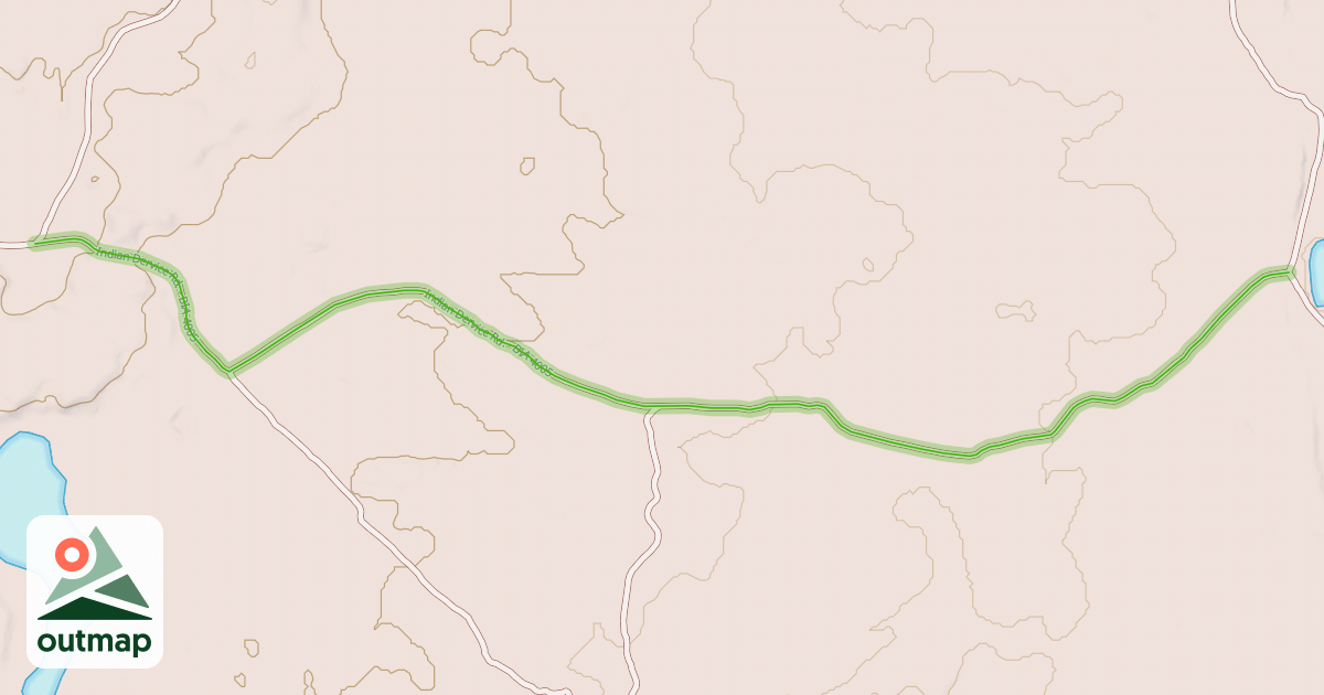 Map of Indian Dervice Rd. - BIA 4005