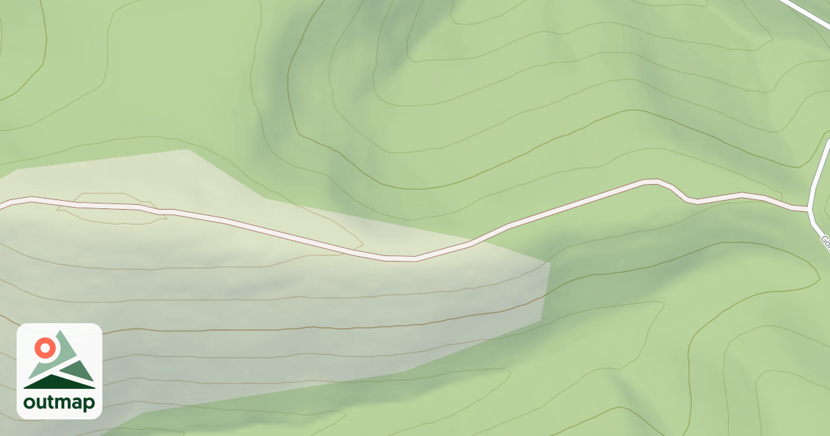 Map of NORTH GORGE CANYON