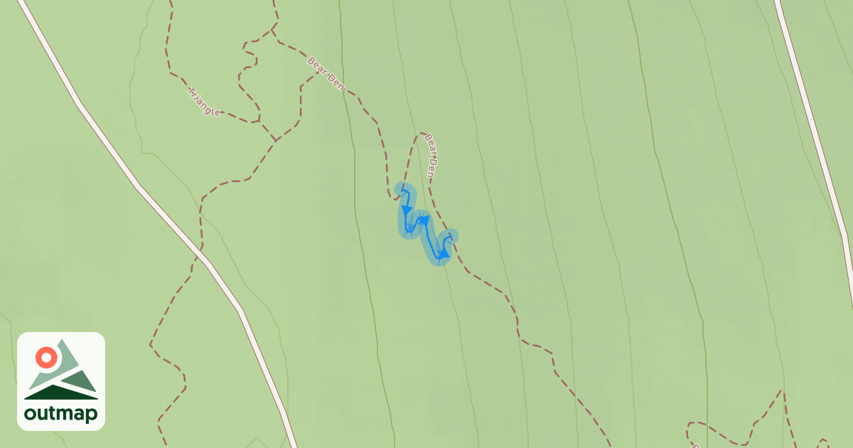 Map of Bear Den