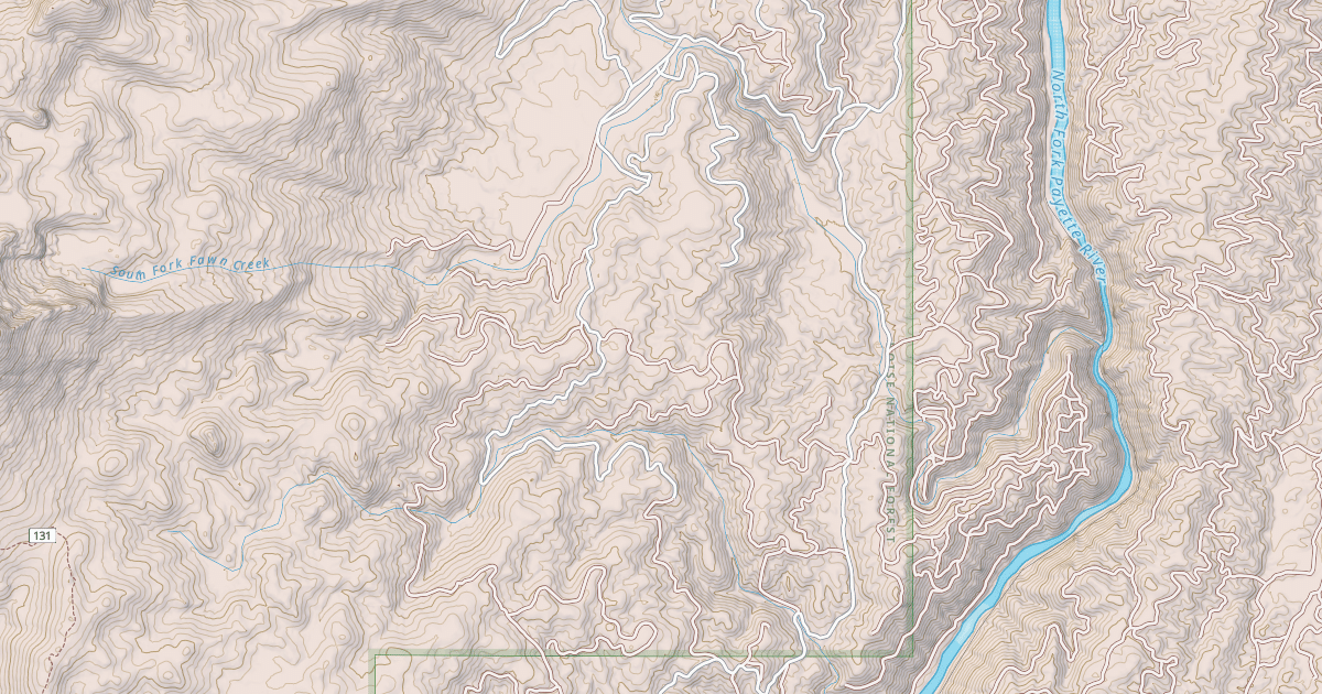Map preview of FAWN CREEK