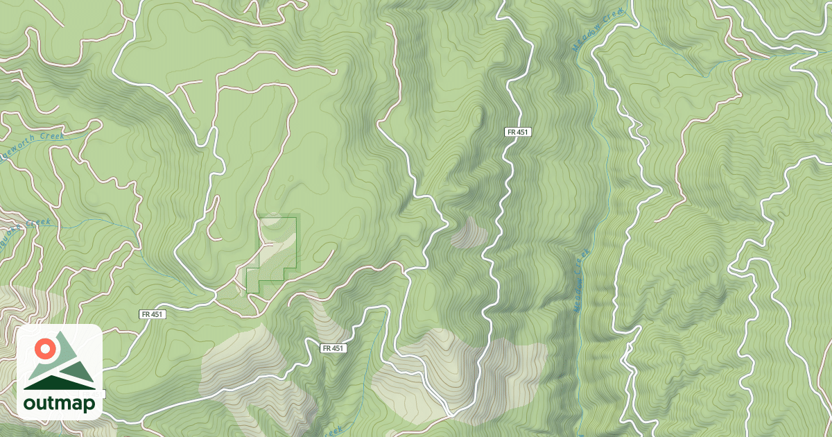Map of BIG PINE