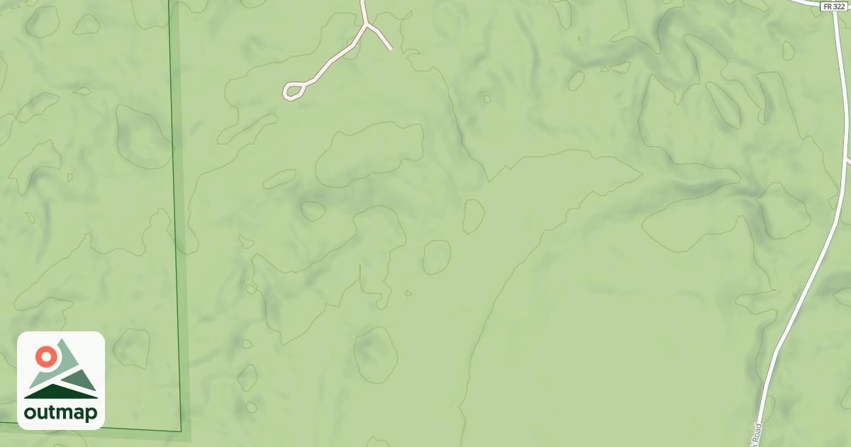 Map of FR 322AB