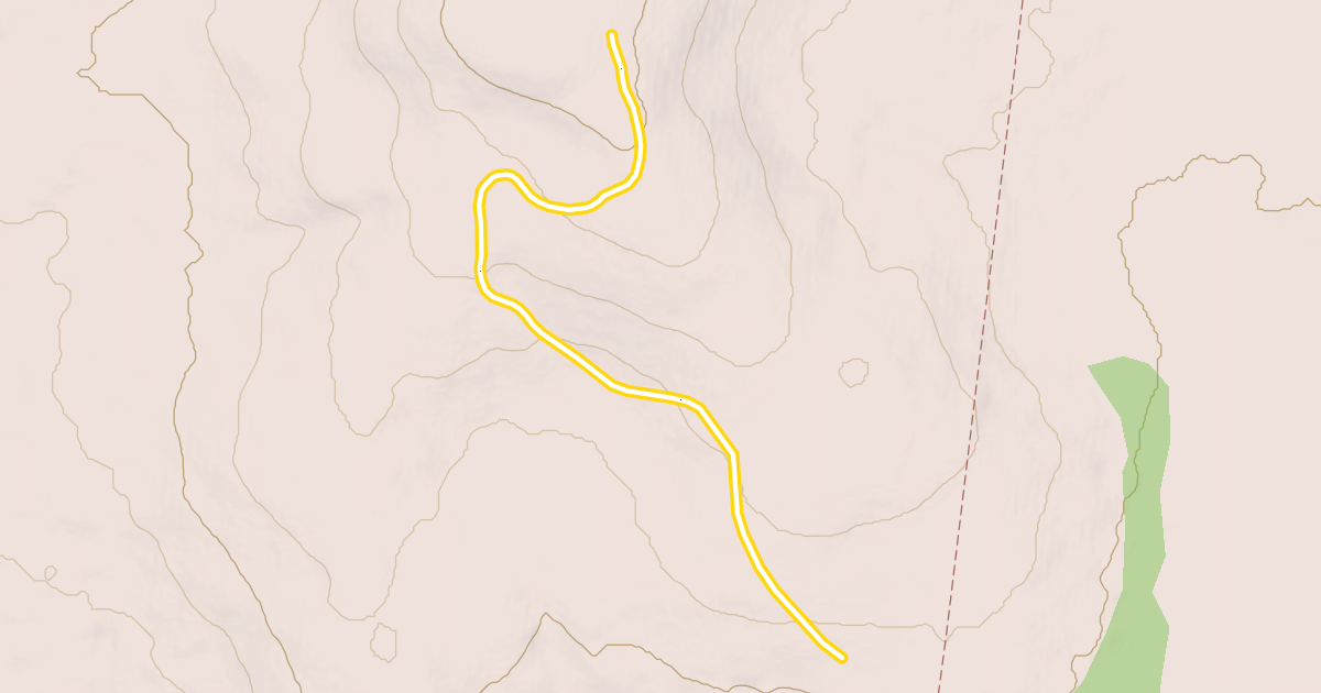 Map preview of Wolf Ridge Access Trail