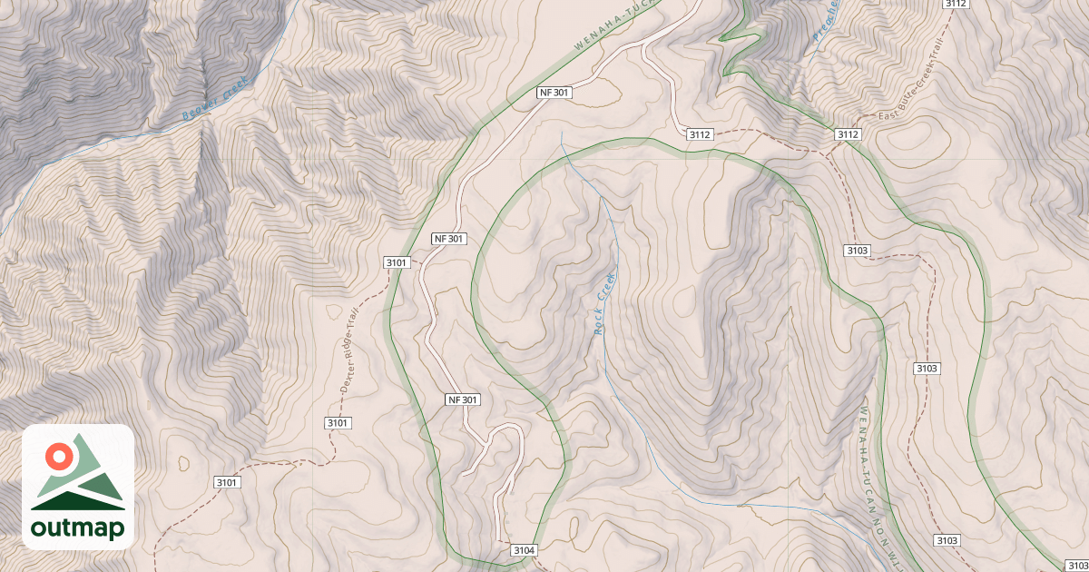 Map of SLICKEAR RECREATION RESIDENCES