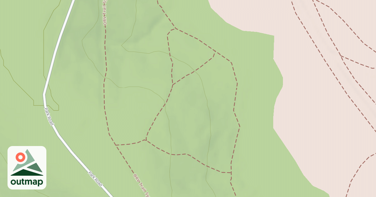 Map of Orv Trail System