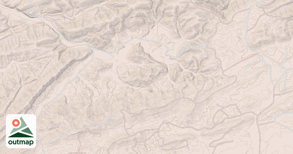 Map of CHULA MTN