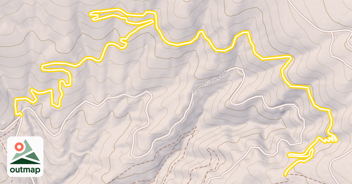 Map of Headwaters Loop