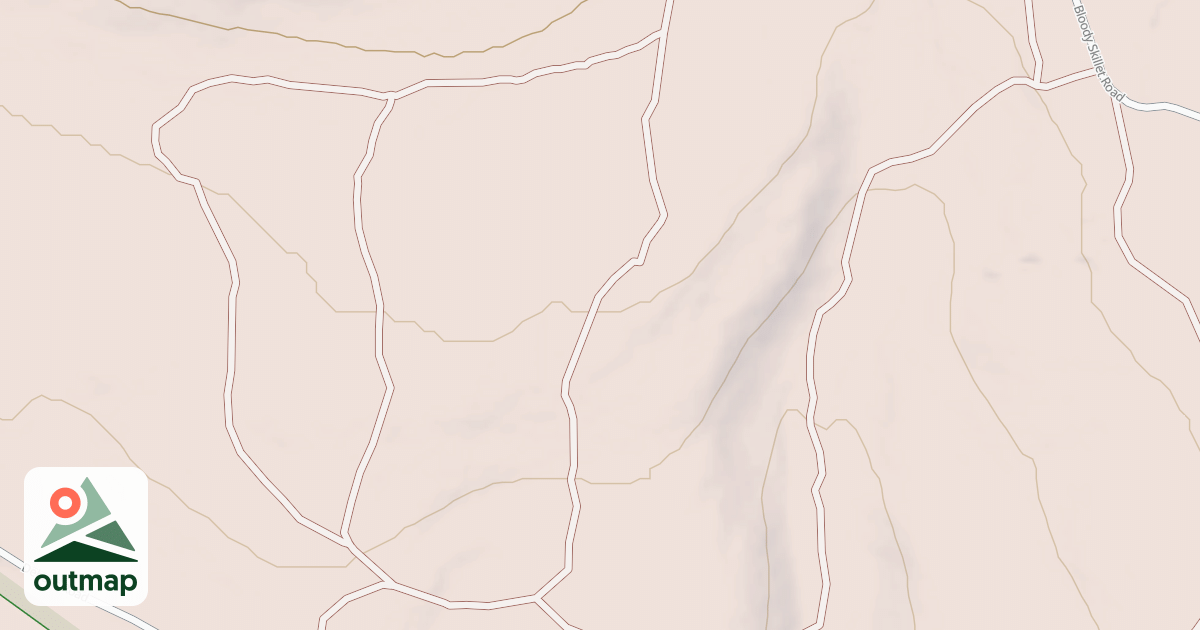 Map of Bloody Skillet ATV Trail