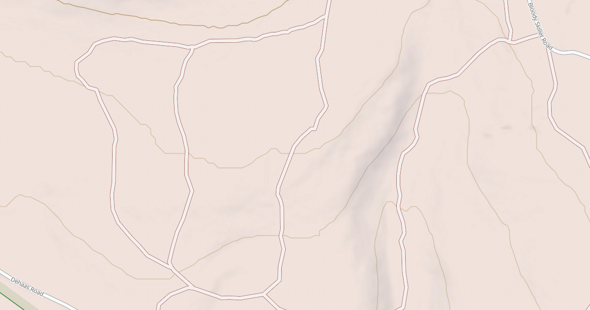 Map preview of Bloody Skillet ATV Trail