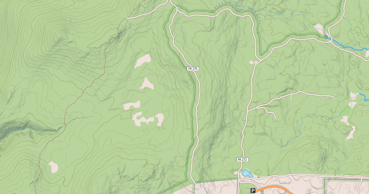 Map preview of Little Pond