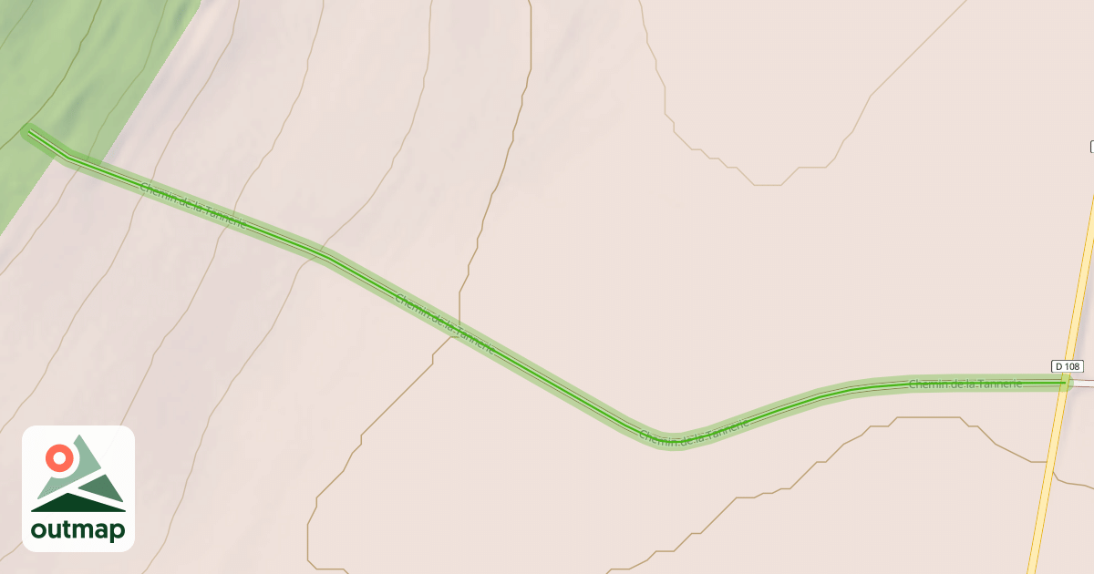 Map of Chemin de la Tannerie