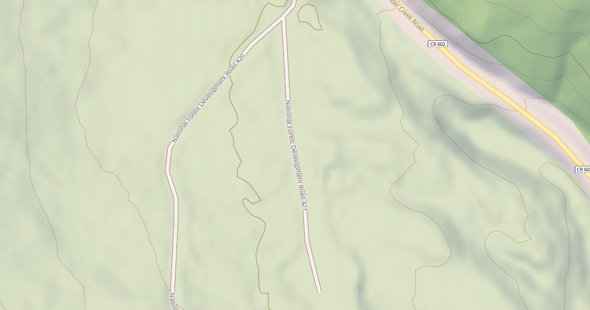Map preview of UPPER BUTTE PIT