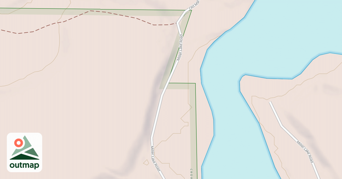 Map of Miller-Black Bear Trail