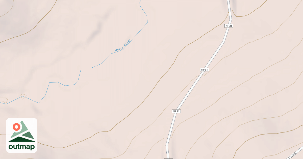 Map of MAJOR LOCAL MYRTLE CK THD MRS