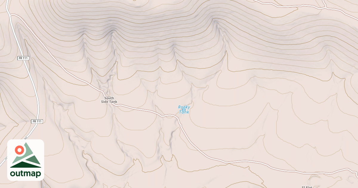 Map of 4076 E