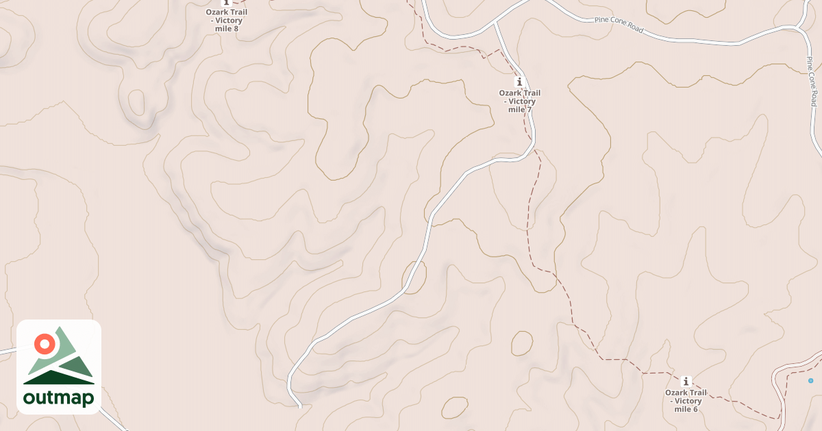 Map of NORTH FORK