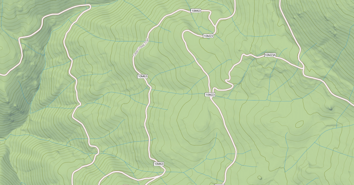 Map preview of CLEAR CREEK