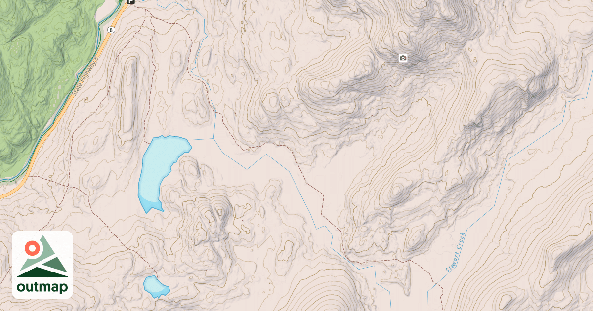 Map of Oregon Trail