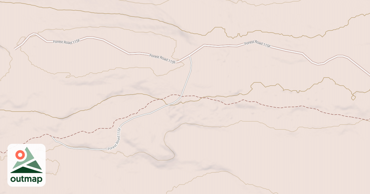 Map of FALL RIVER SPUR F