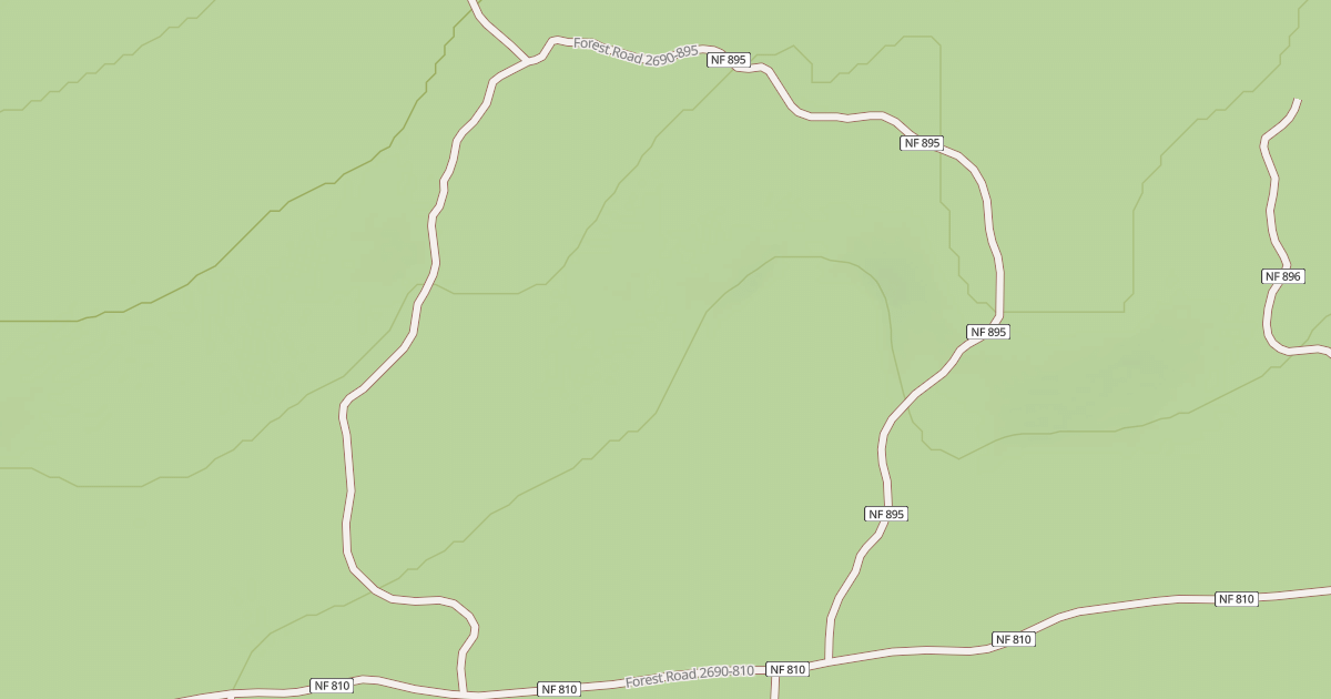 Map preview of Santiam Pass Ohv Atv Trail #13