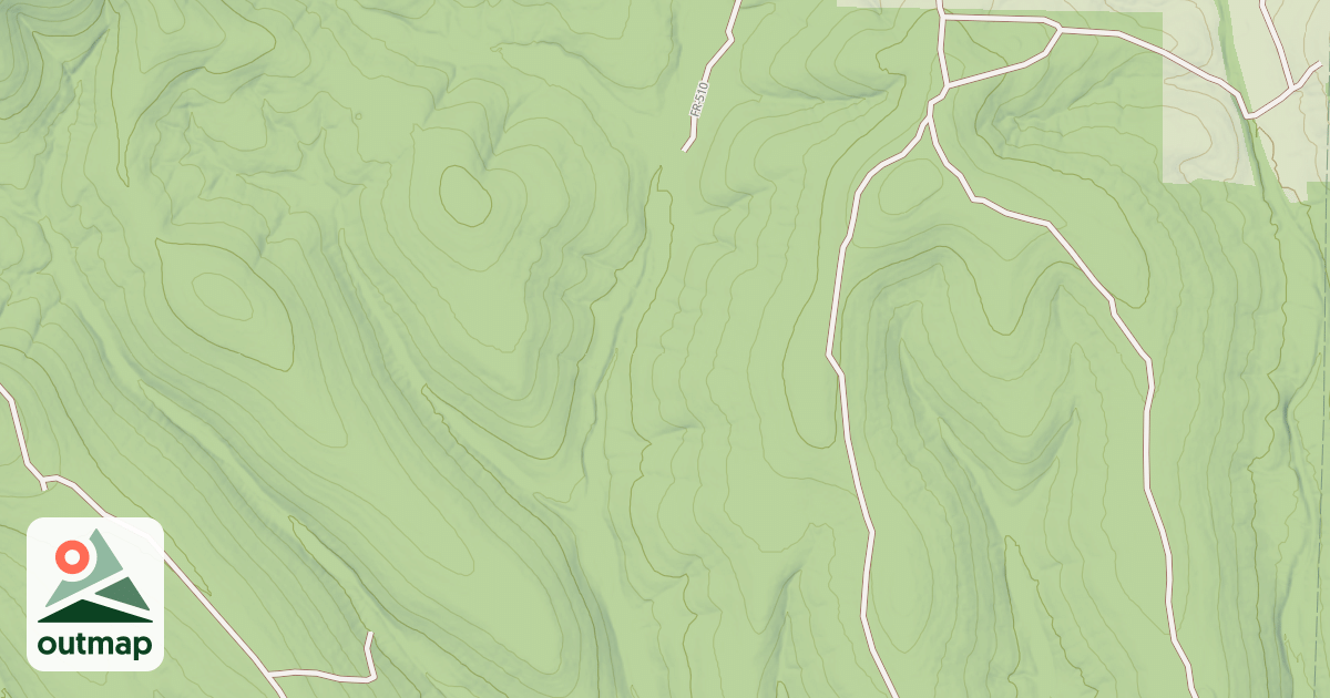 Map of GRAY HOLLOW