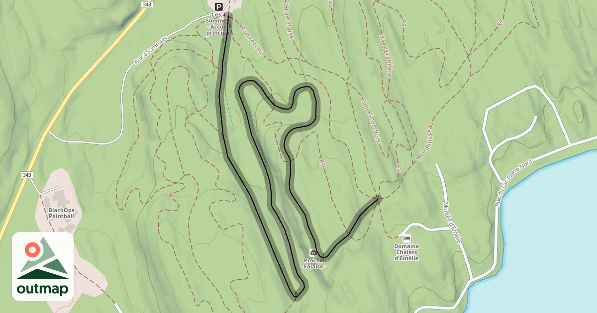 Map of 2 La Falaise