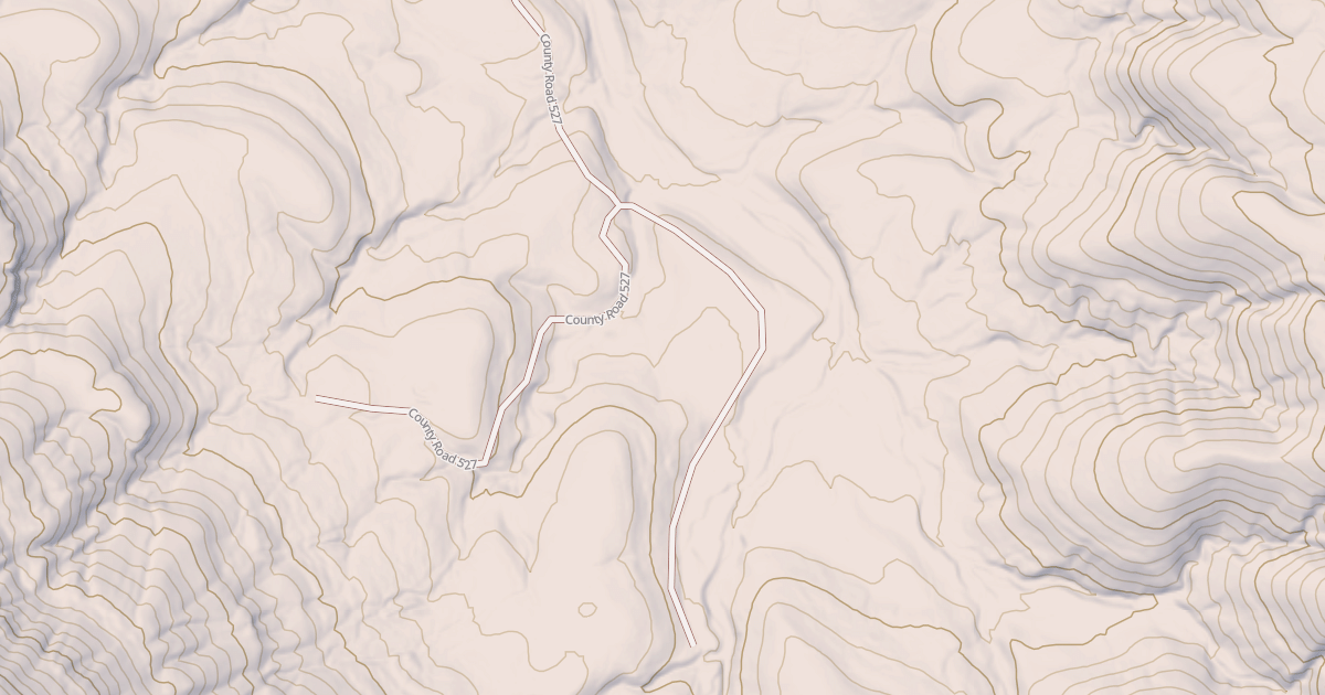 Map preview of NORTH BAKERS CREEK