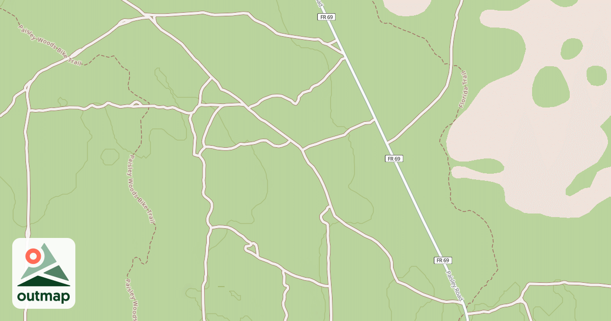 Map of USFS Motor Vehicle Use Map Roads {FD7F661D-3840-4694-A02E-426CD6EB6173}