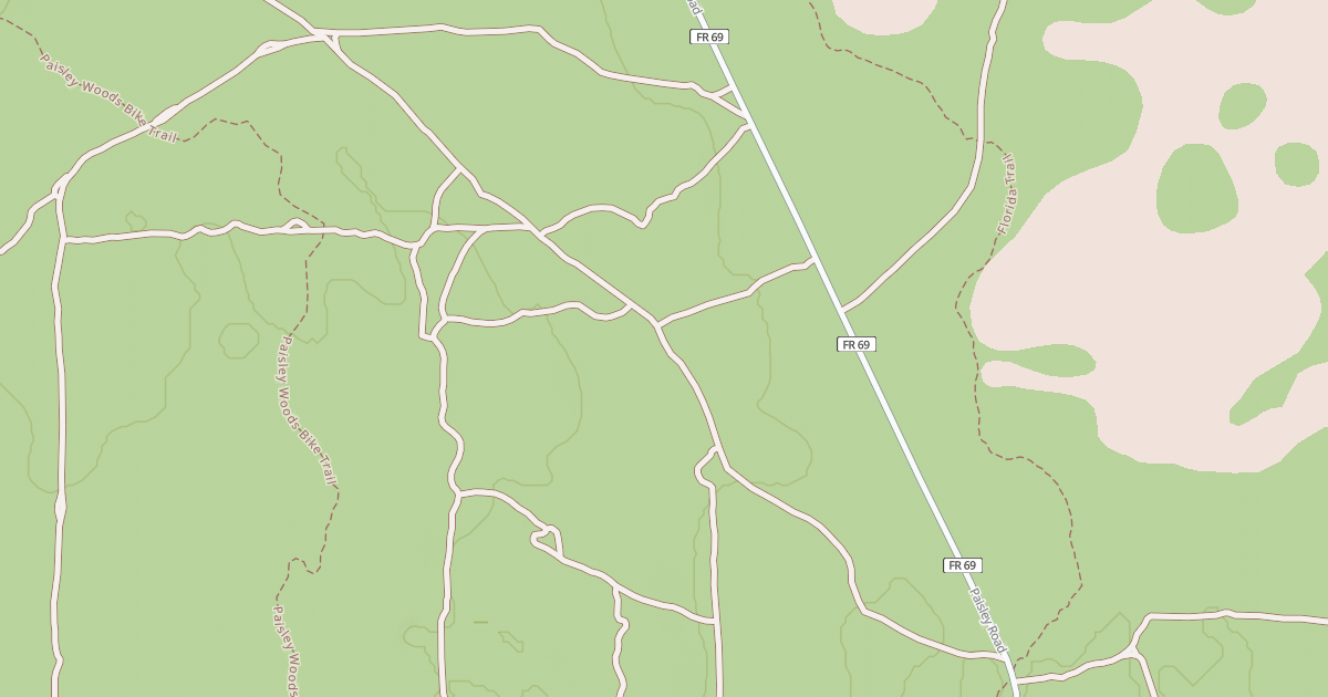 Map preview of USFS Motor Vehicle Use Map Roads {FD7F661D-3840-4694-A02E-426CD6EB6173}