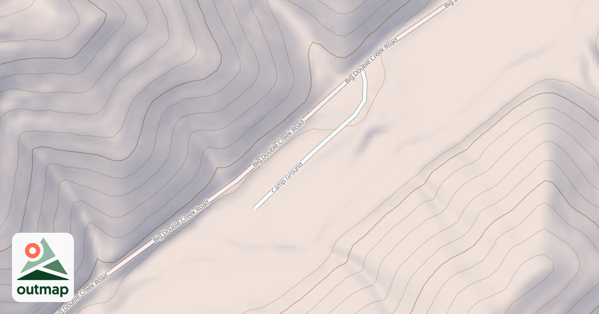 Map of BIG DOUBLE REC AREA