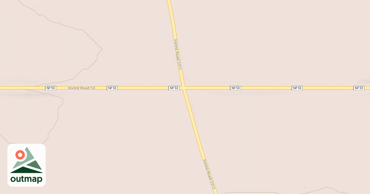 Map of USFS Motor Vehicle Use Map Roads {58C3E121-84B5-4AAB-9AF7-10D821D324A8}
