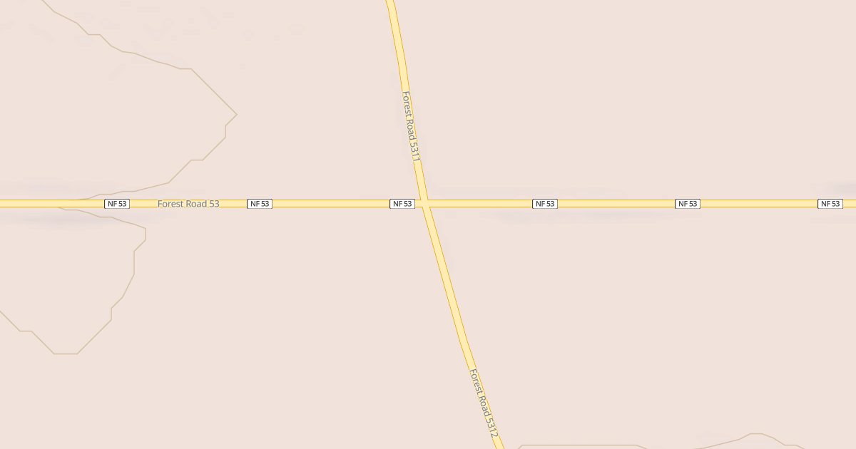 Map preview of USFS Motor Vehicle Use Map Roads {58C3E121-84B5-4AAB-9AF7-10D821D324A8}