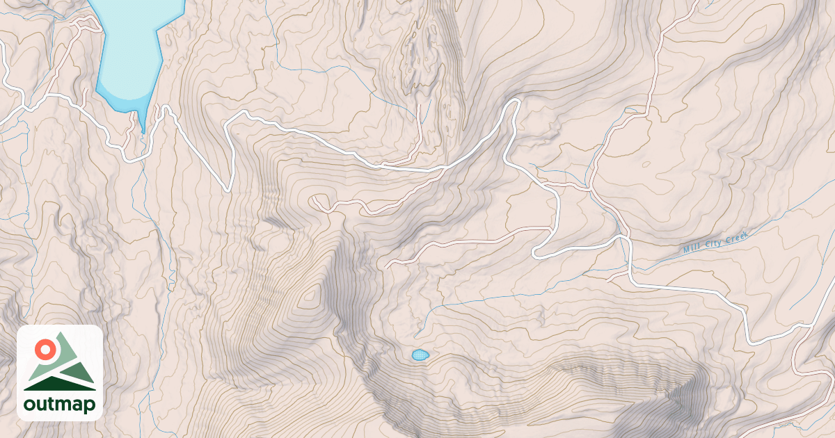 Map of GOLD HILL PASS