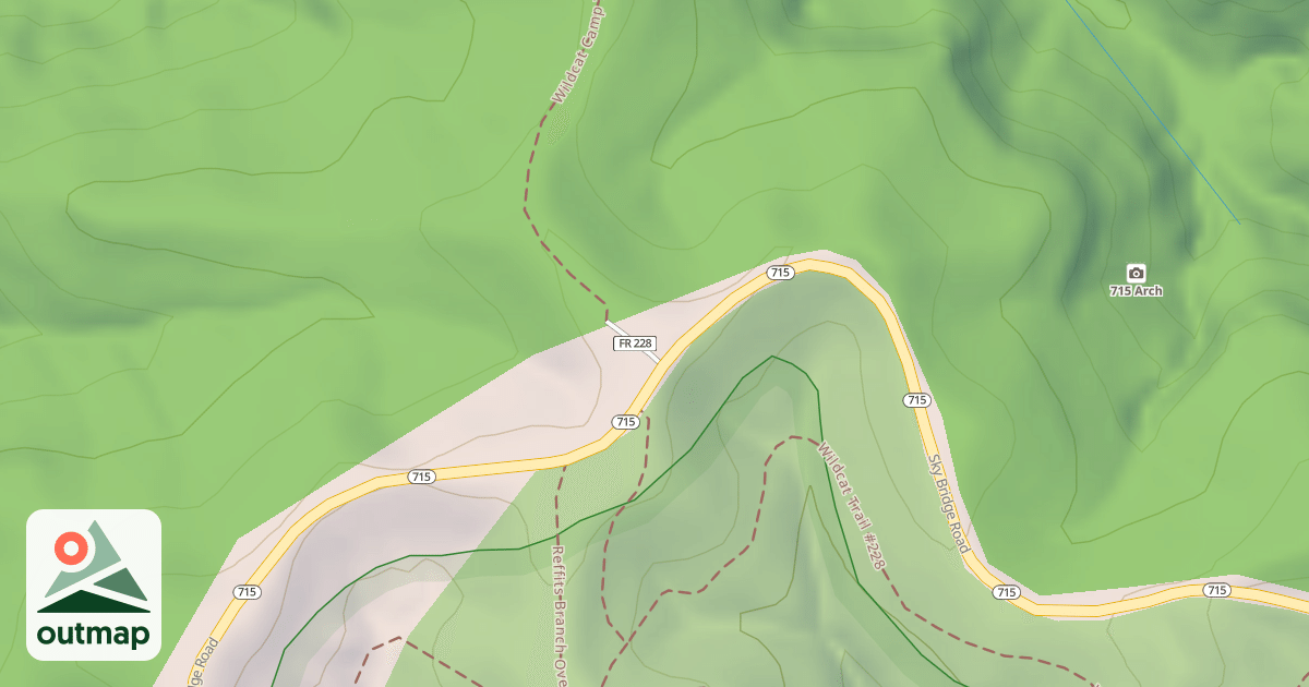 Map of WILDCAT PARKING