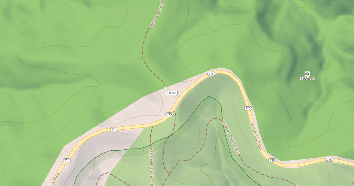 Map preview of WILDCAT PARKING