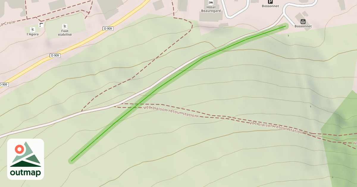 Map of Le Bossonnet