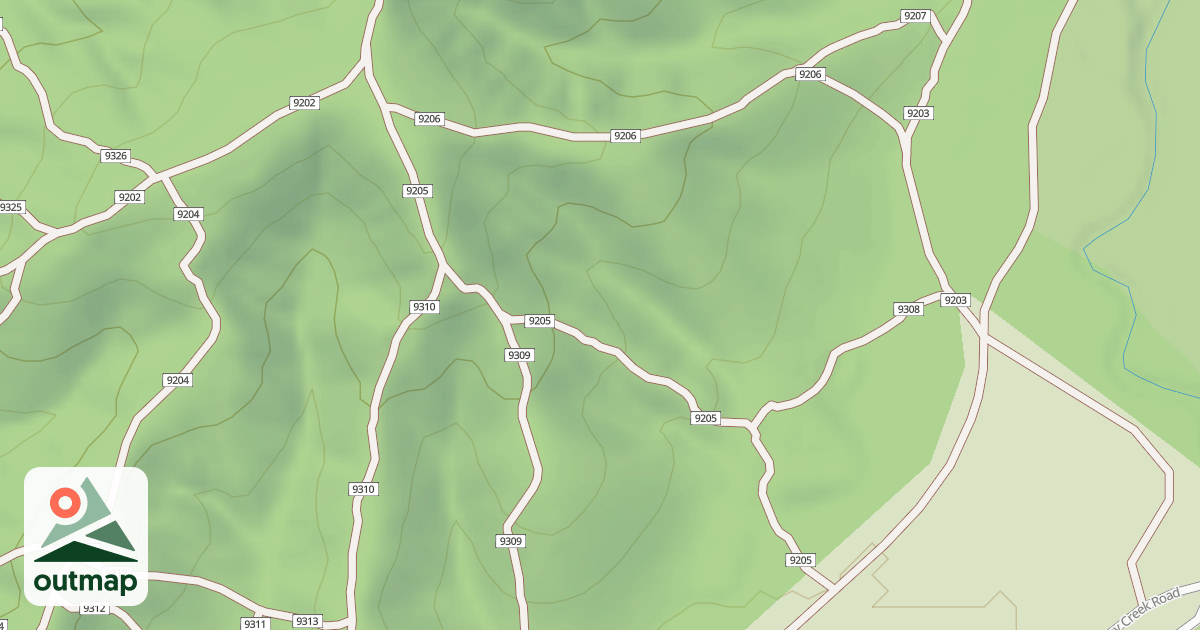 Map of USFS Motor Vehicle Use Map Trails 19696