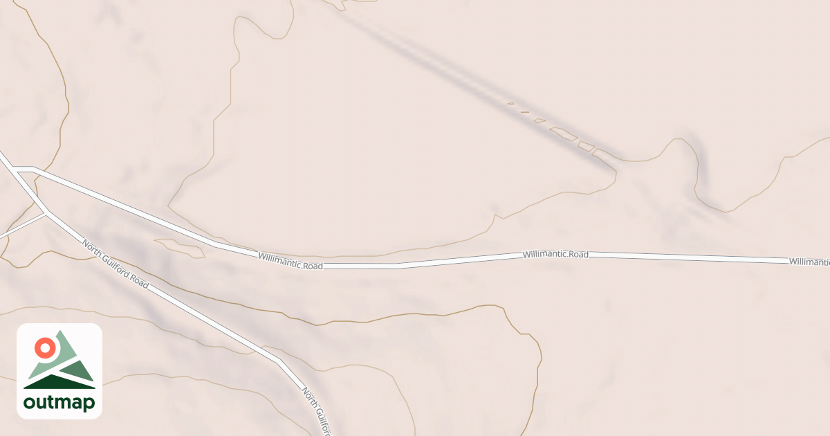 Map of Willimantic Rd