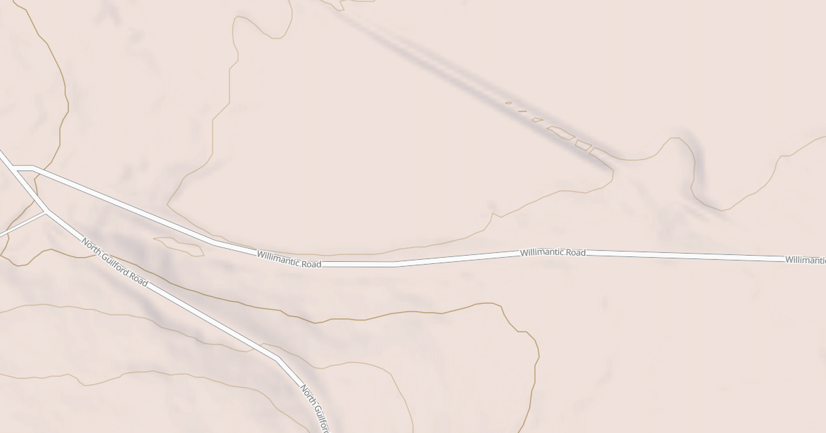 Map preview of Willimantic Rd